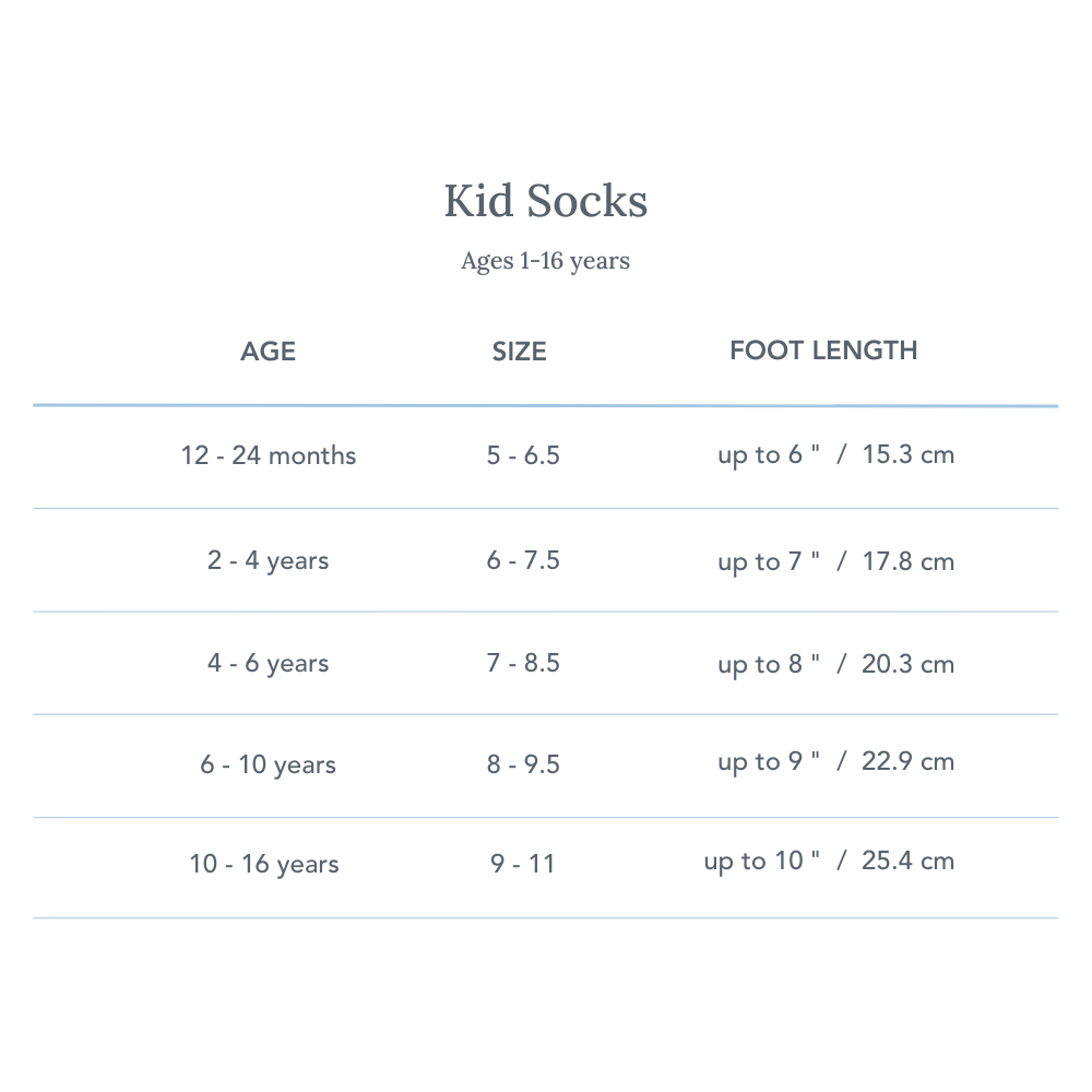 Baby Shoe Size Chart, Infant & Toddler Shoe Sizing