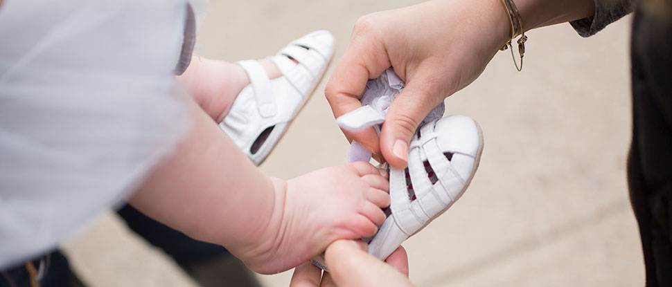 what size shoe does a nine month old wear